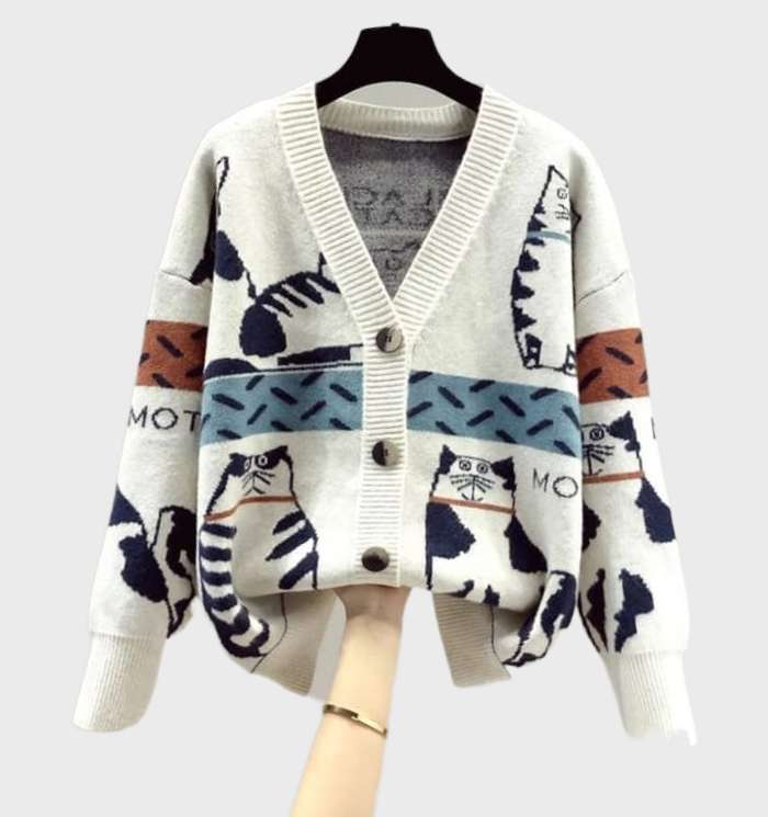 Jamaica - Elegant Cashmere Cardigan til Dame | Ideel til afslappede dage