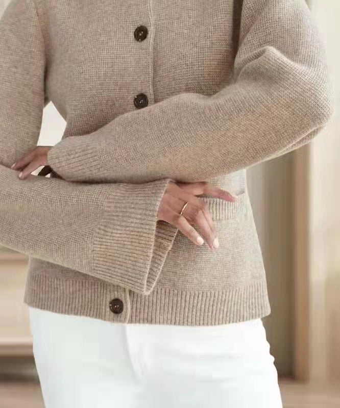 Elvira - Cashmere Cardigan med Knapper til Dame | Ideel til afslappede dage